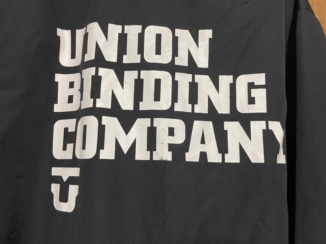 UNION ビンディング 撥水ジャケット ブラック スノーボード ウェア