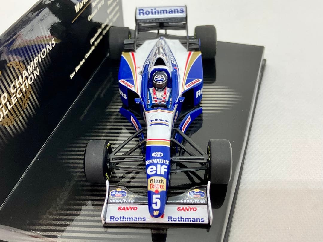 ★ウィリアムズ ルノー FW18★D.ヒル★ロスマンズ タバコカスタム★1/43