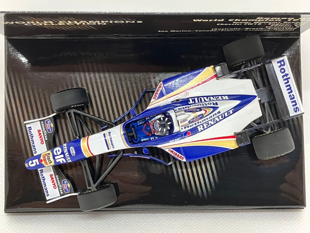 ★ウィリアムズ ルノー FW18★D.ヒル★ロスマンズ タバコカスタム★1/43