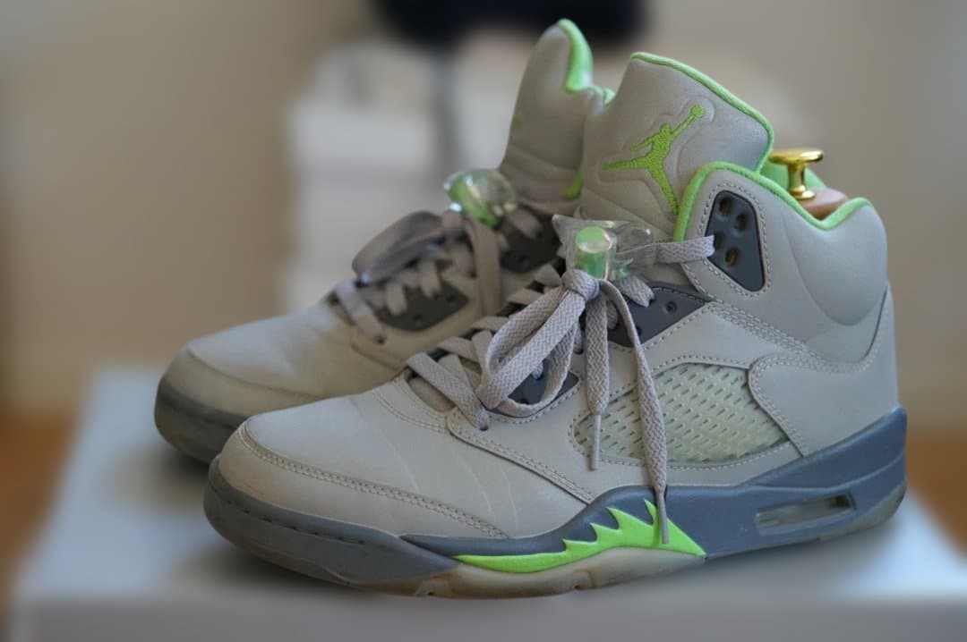 NIKE AJ5 Green Bean エアジョーダン5　27.cm
