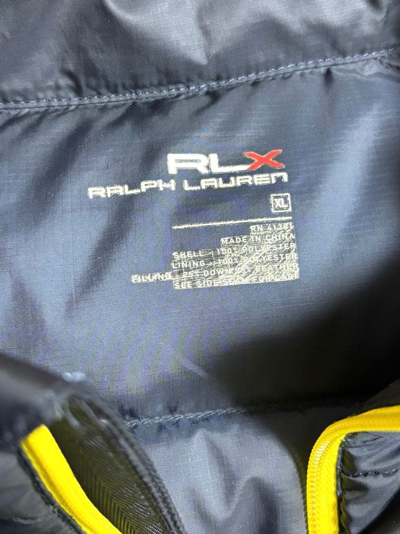 RLX ダウンベスト　RALPH LAUREN メンズ