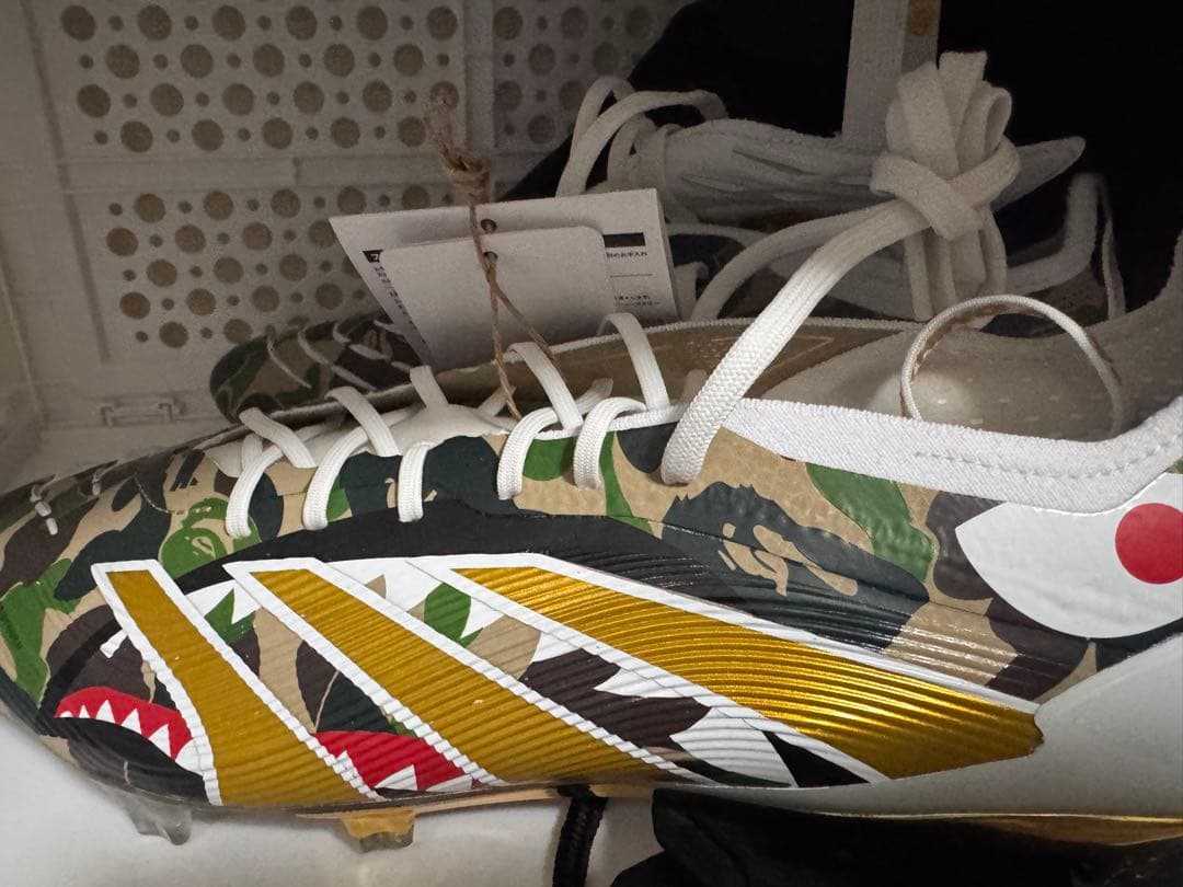 BAPE × adidas PREDATOR サッカースパイク 26.5