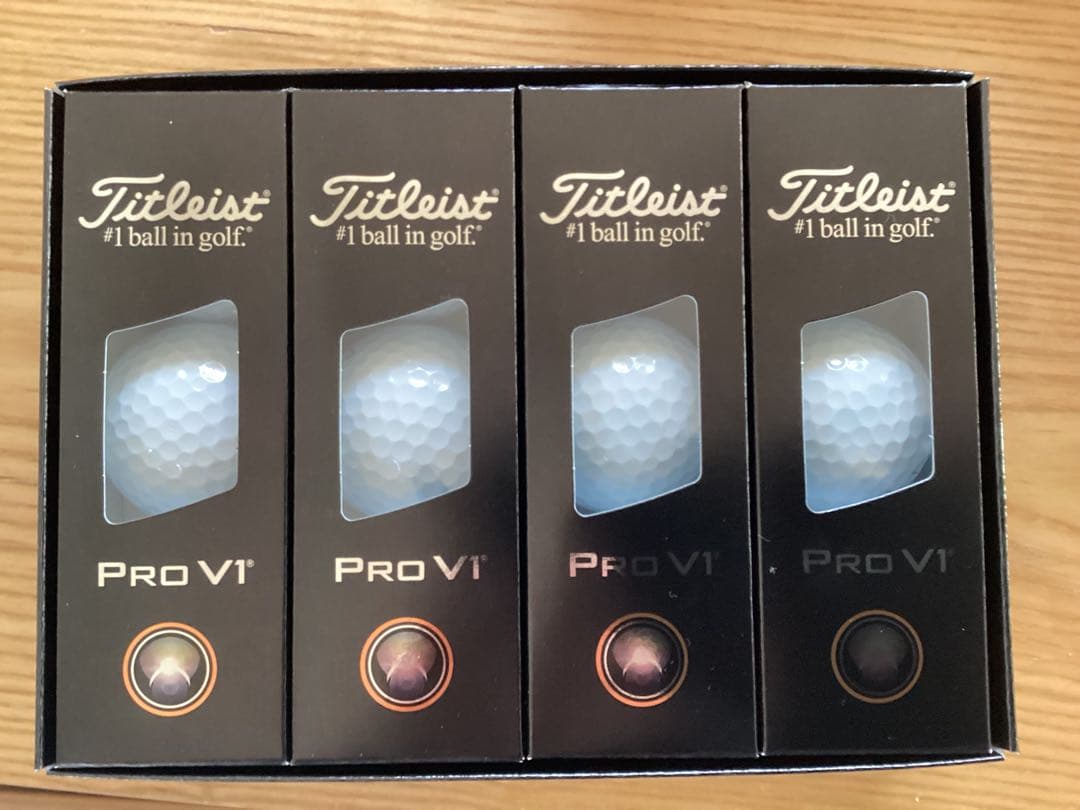 タイトリストPROＶ１ゴルフボールホワイトマーカー付き