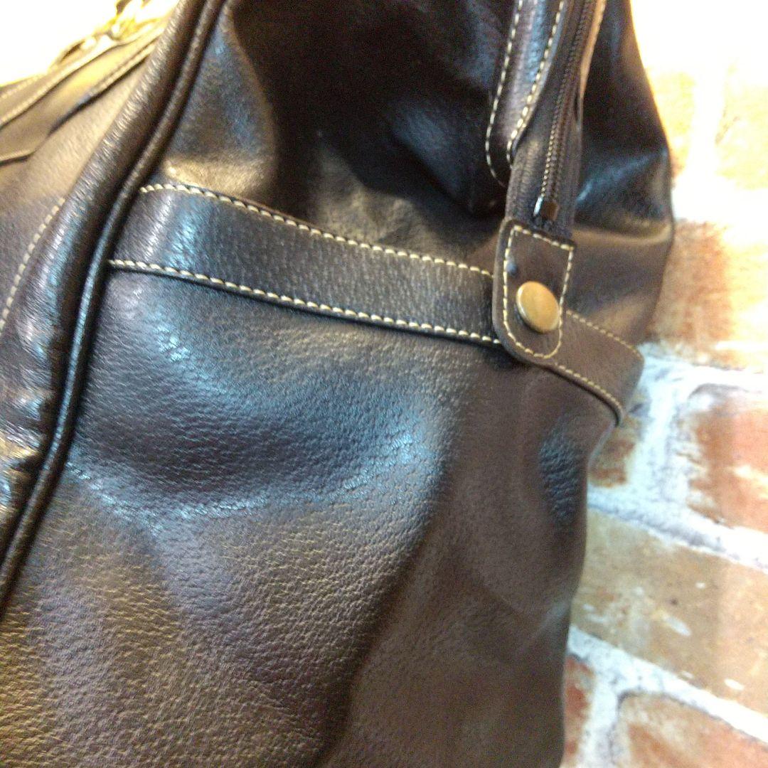 HONMA ブラックレザー ゴルフ ボストンバッグ