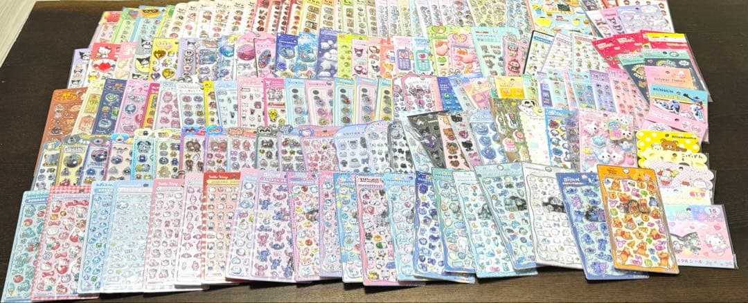 【161枚まとめ売り】ボンボンドロップシール うるちゅるシール プチドロ