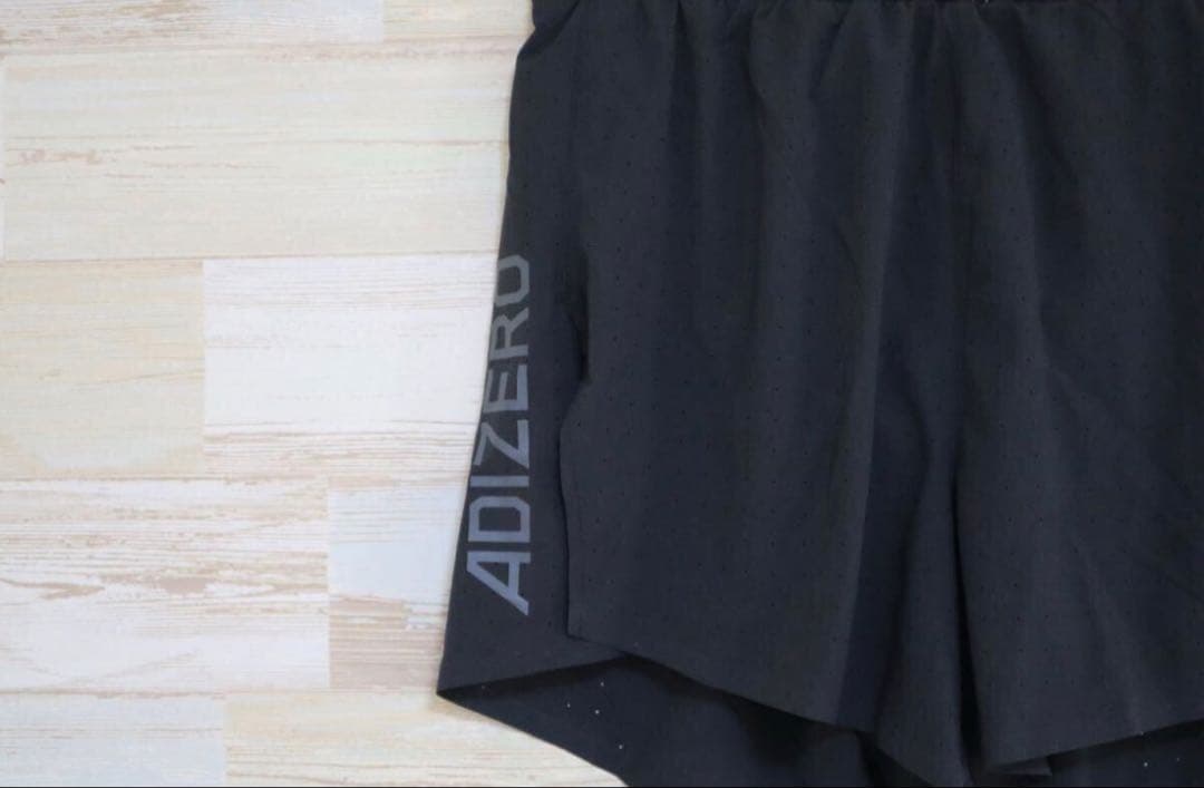 Mサイズ　アディダス アディゼロ adizero ランニング スプリットショーツ