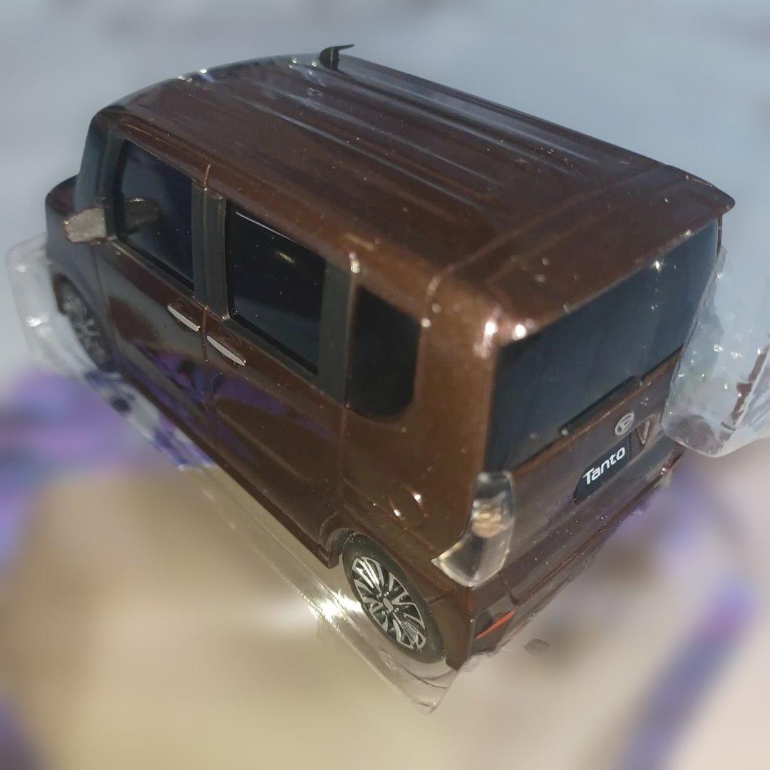 ダイハツ　　タント　　ブラック & ワインレッド　２種類セット　　プルバックカー