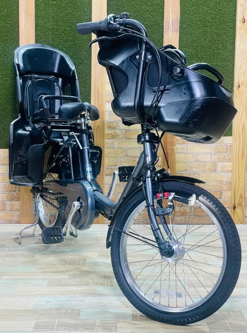 グレー系 パナソニック 子供乗せ電動アシスト自転車 H3390