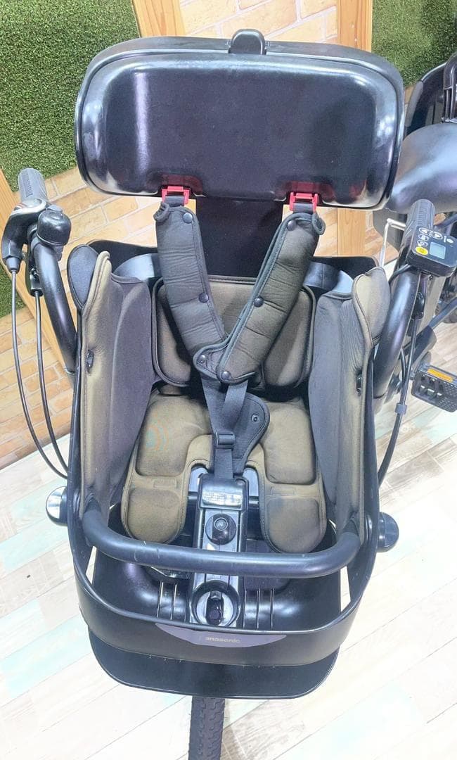 グレー系 パナソニック 子供乗せ電動アシスト自転車 H3390