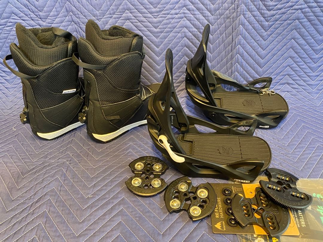 Burton StepOn キッズZipline ブーツ22cmとバインLセット