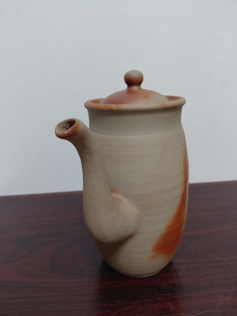 備前焼コラボ 煎茶碗2客 茶托付 水注 茶道具 煎茶道具