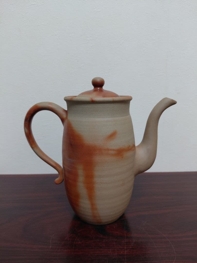 備前焼コラボ 煎茶碗2客 茶托付 水注 茶道具 煎茶道具