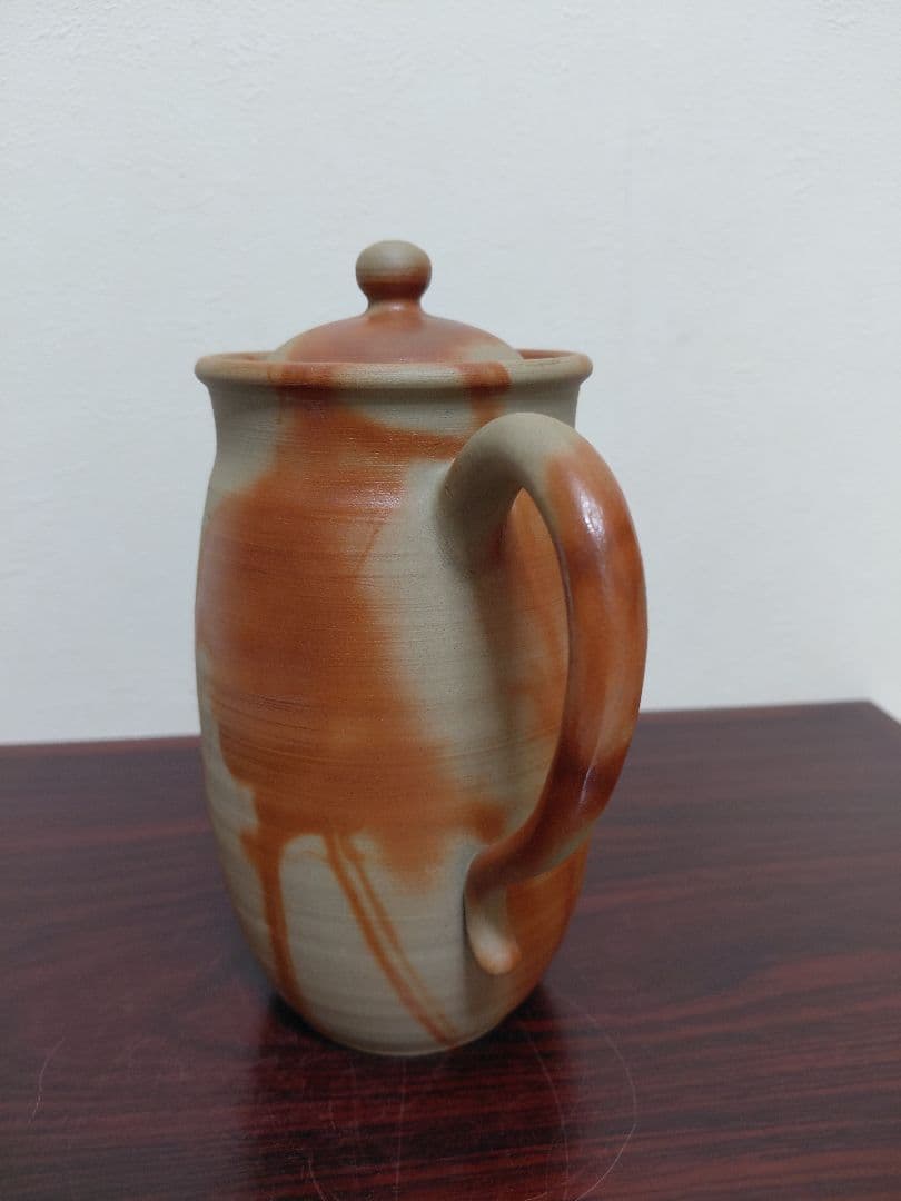 備前焼コラボ 煎茶碗2客 茶托付 水注 茶道具 煎茶道具