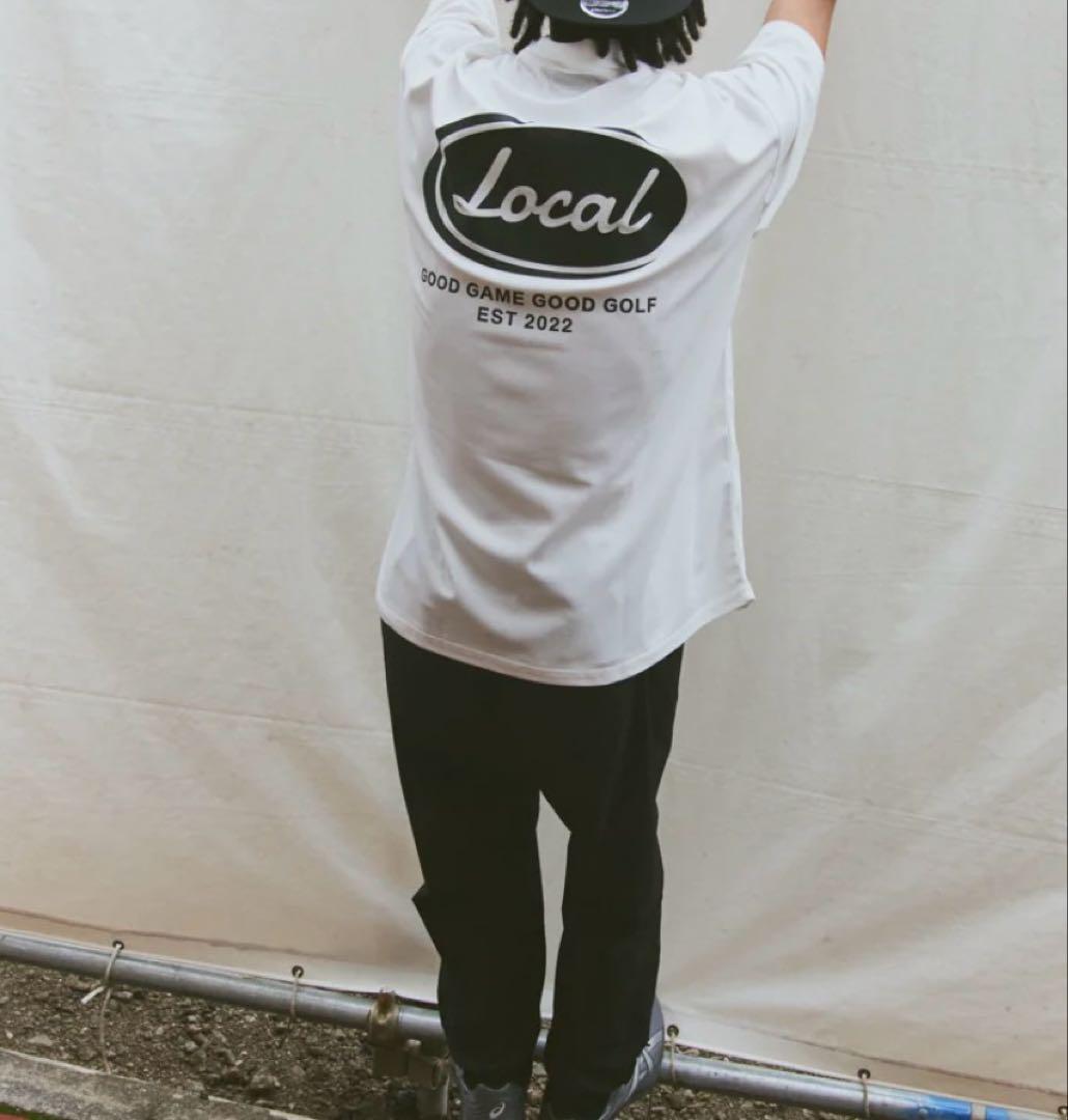 Local golf Good Game Ellipse ポロ 白色M/Lサイズ
