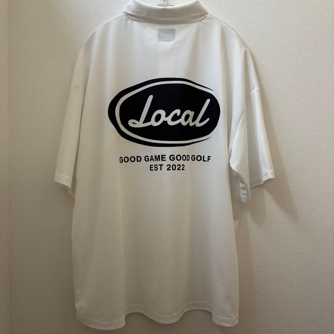 Local golf Good Game Ellipse ポロ 白色M/Lサイズ