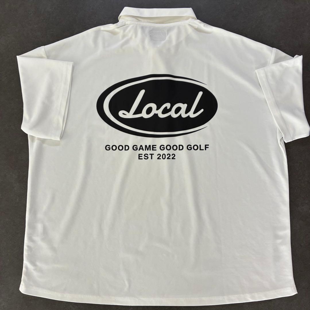 Local golf Good Game Ellipse ポロ 白色M/Lサイズ