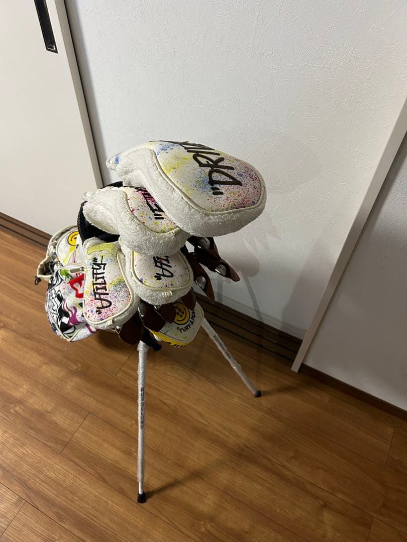 〈希少〉ラッセルノRusseluno キャディバッグ　ヘッドカバー　セット
