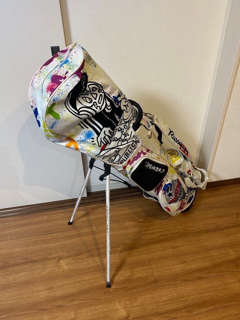〈希少〉ラッセルノRusseluno キャディバッグ　ヘッドカバー　セット