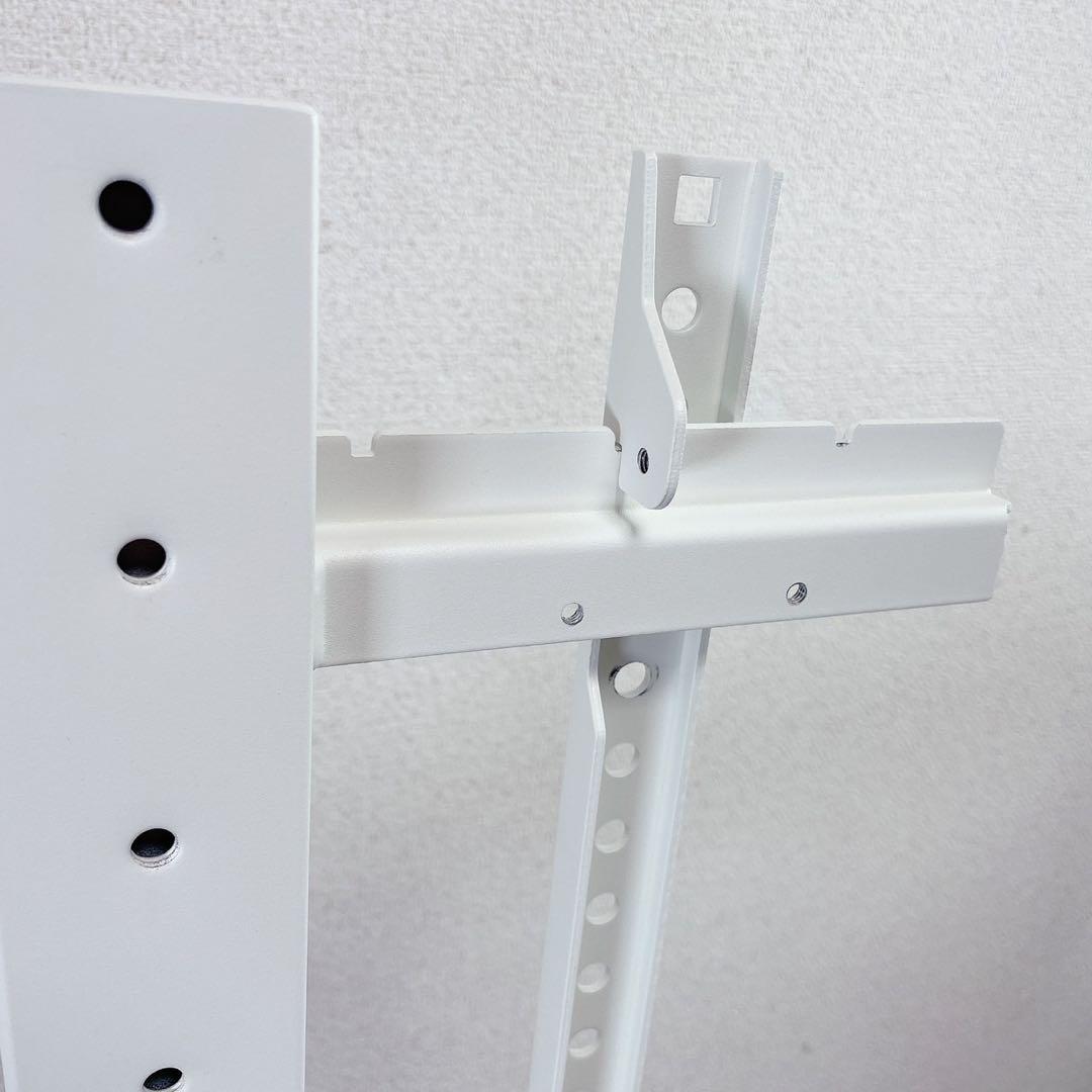 EQUALS WALL A2 ロータイプ TVスタンド サテンホワイト