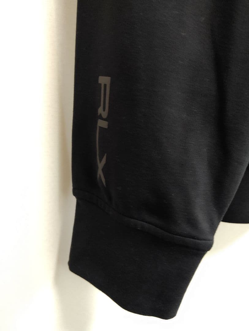 RLX ブラック パフォーマンス ストレッチ インターロック ジャケット S