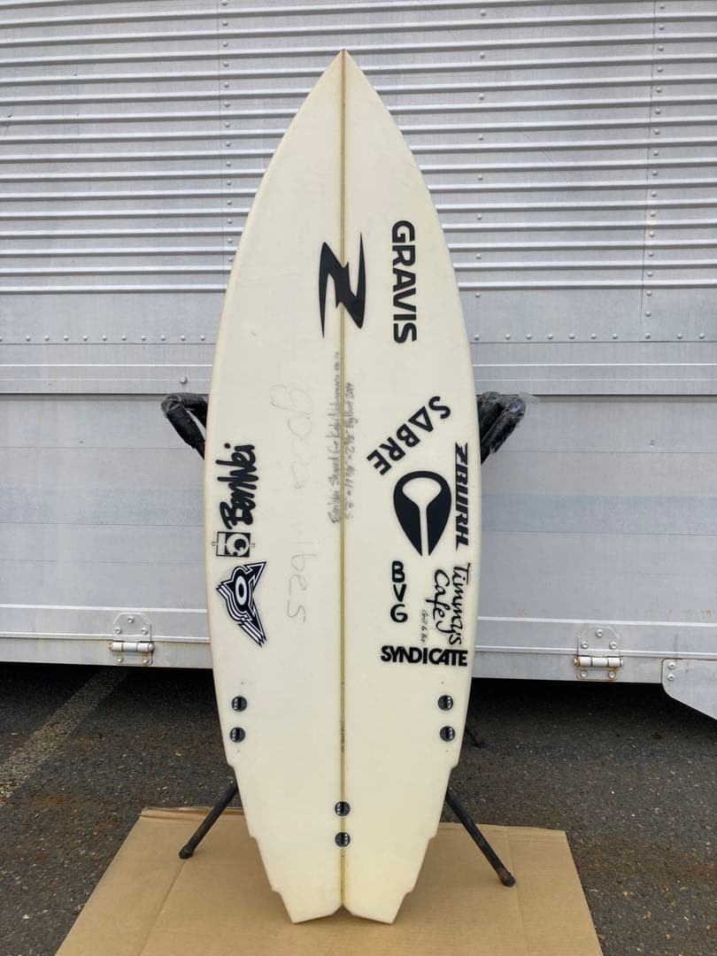 【ライダー使用ボード、送料込みに変更可】ZBURH SurfBoard 5'3\"