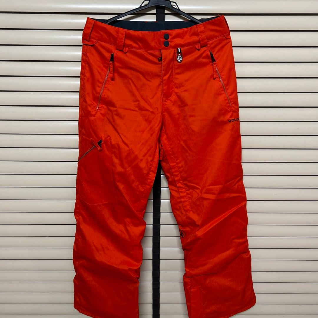 Volcom 子供用 スノーボードウェア セット カラー　オレンジ160サイズ