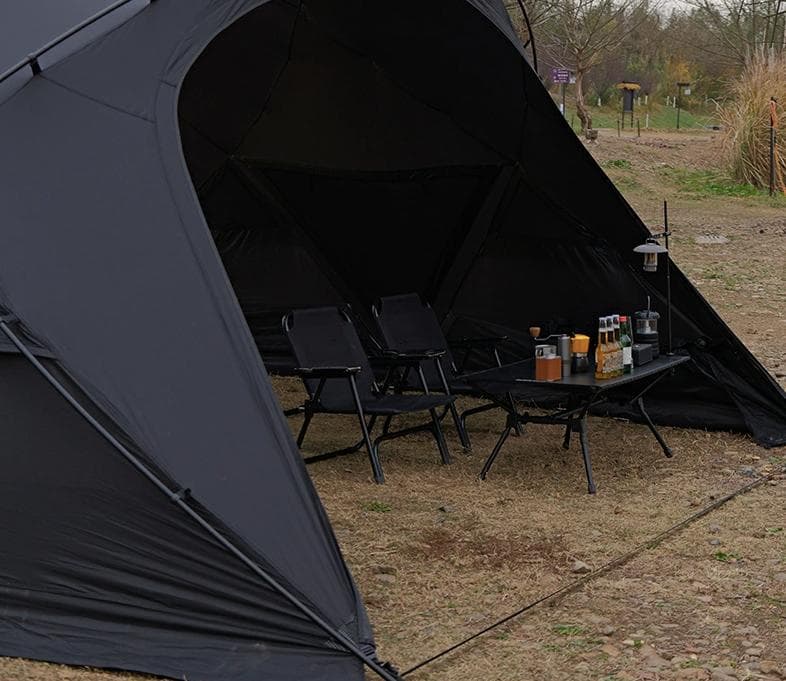 M-⑤【訳ありUSED】G-tent-L カーキ 大型 シェルタードームテント