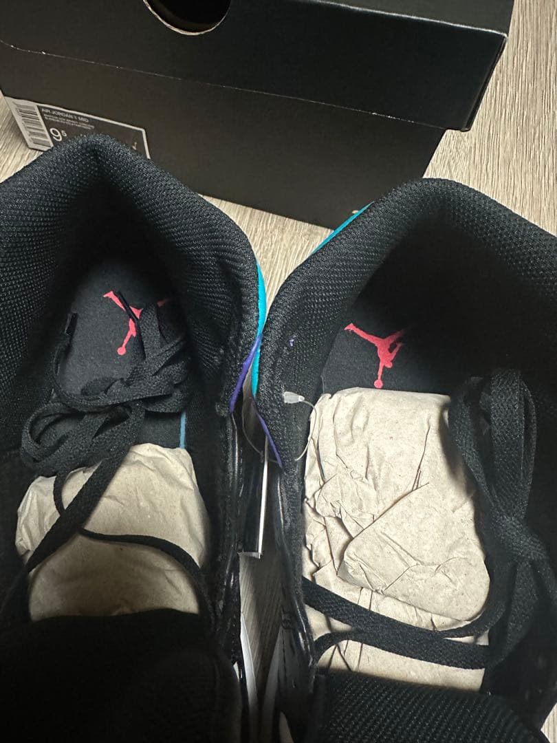 Air Jordan ハイカットシューズ ホワイト/ブラック