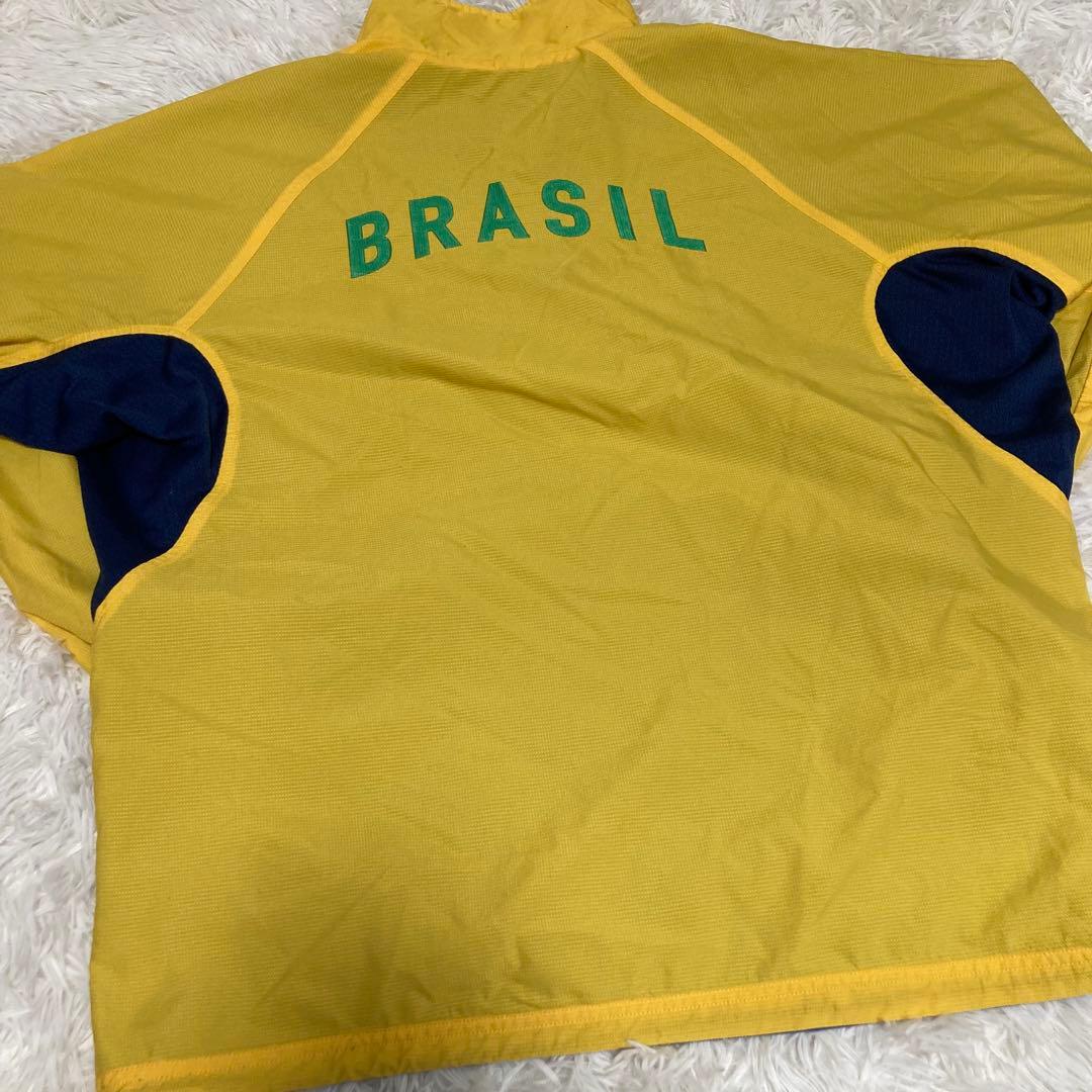 90s Nike ブラジル代表　ハーフジップジャケット　リバーシブル