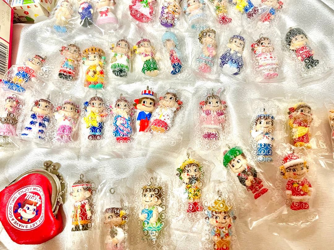 ペコちゃん 食玩 大量まとめ売り 平成レトロ ミニ財布付き