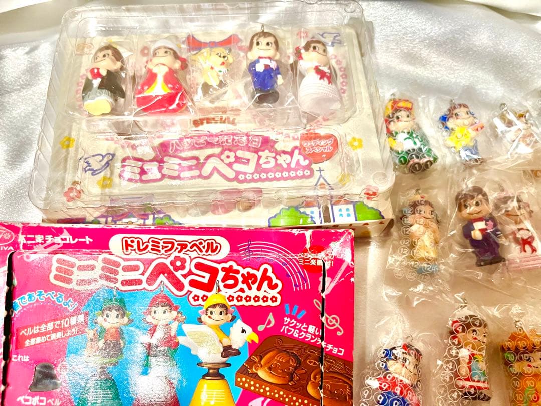 ペコちゃん 食玩 大量まとめ売り 平成レトロ ミニ財布付き