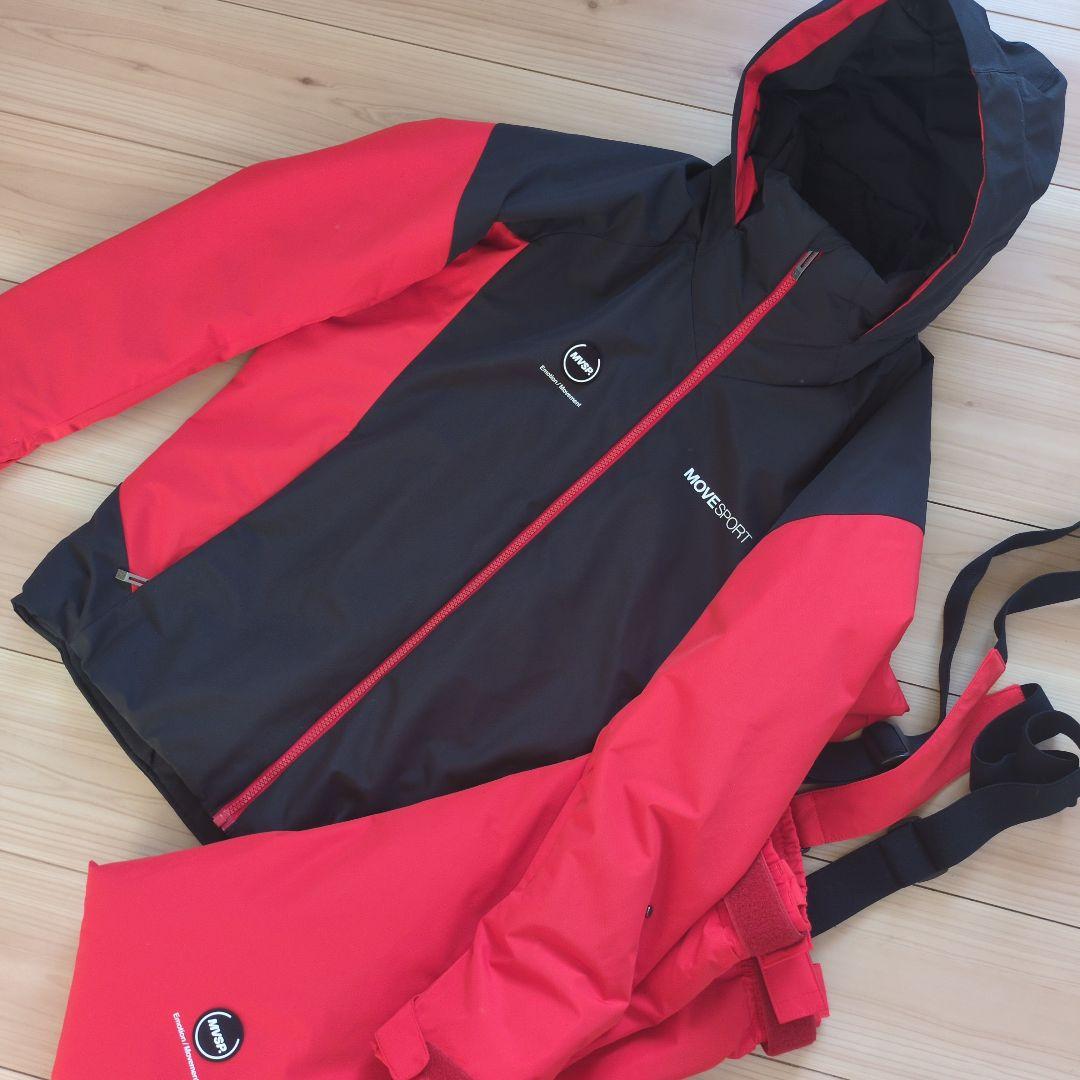 極美品　デサント　ムーブスポーツ　スキーウェア　上下セット　DESCENTE