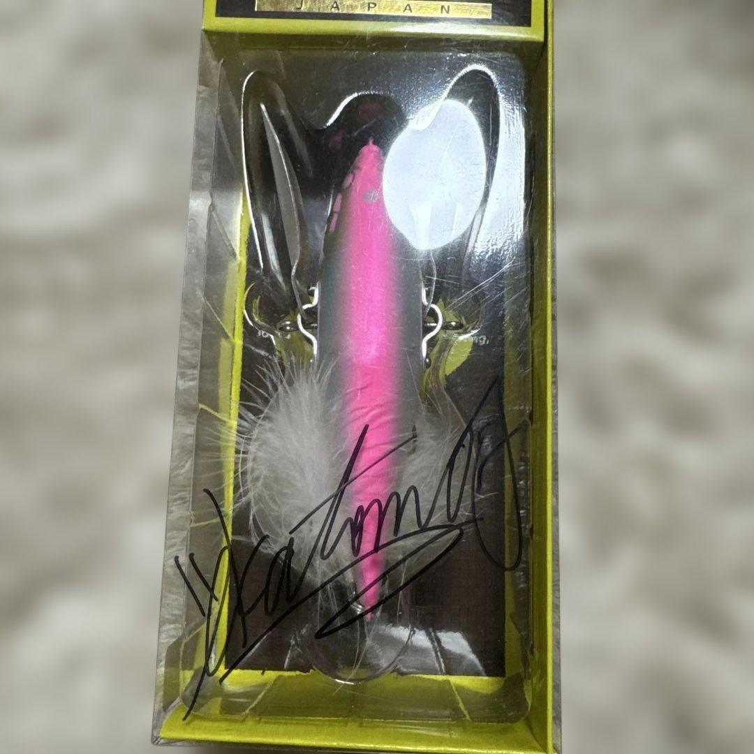 新品！レイドジャパン DODGE ダッジ　ピンクトリック　岡友成さんサイン入り