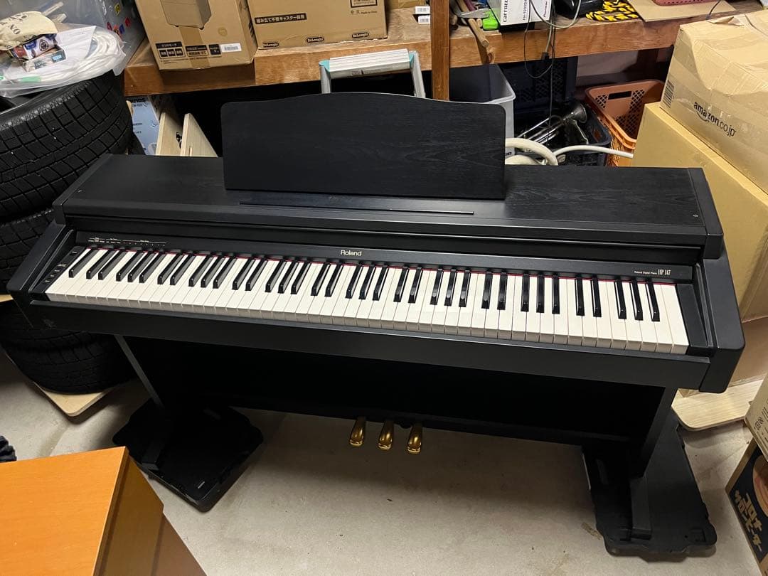 送料込 格安 Roland HP-147D 電子ピアノ 88鍵盤 ローランド