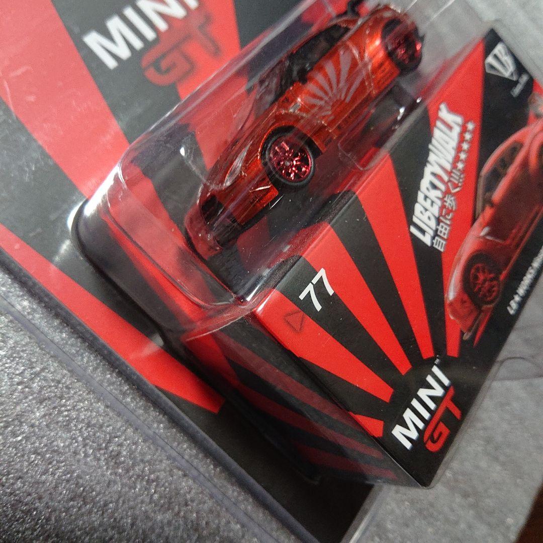 MINI GT LB★WORKS Mission GT-R Candy Red