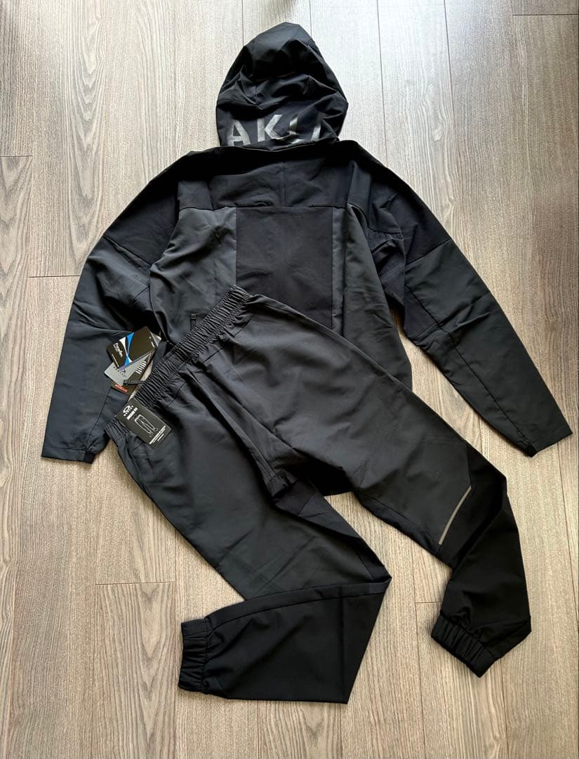 新品 OAKLEY オークリー 上下セット トラックジャケット&パンツ 黒L