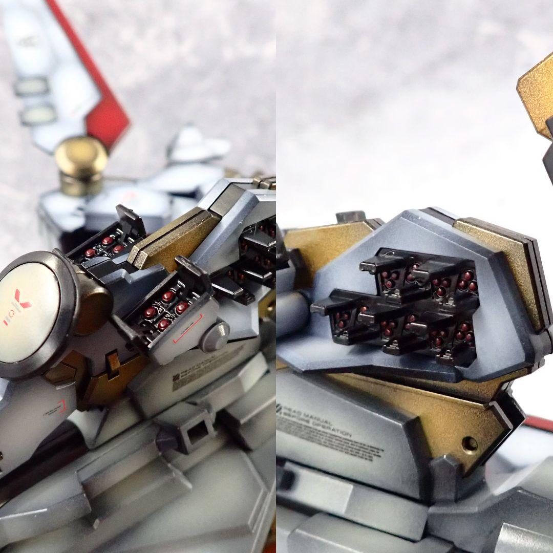 RG アカツキガンダム+HG ゼウスシルエット ガンプラ 全塗装 塗装済 完成品