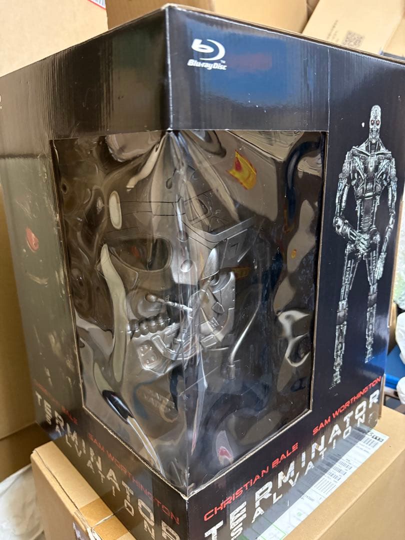 ターミネーター4 T-600 リアルヘッドフィギュア付Blu-ray BOX