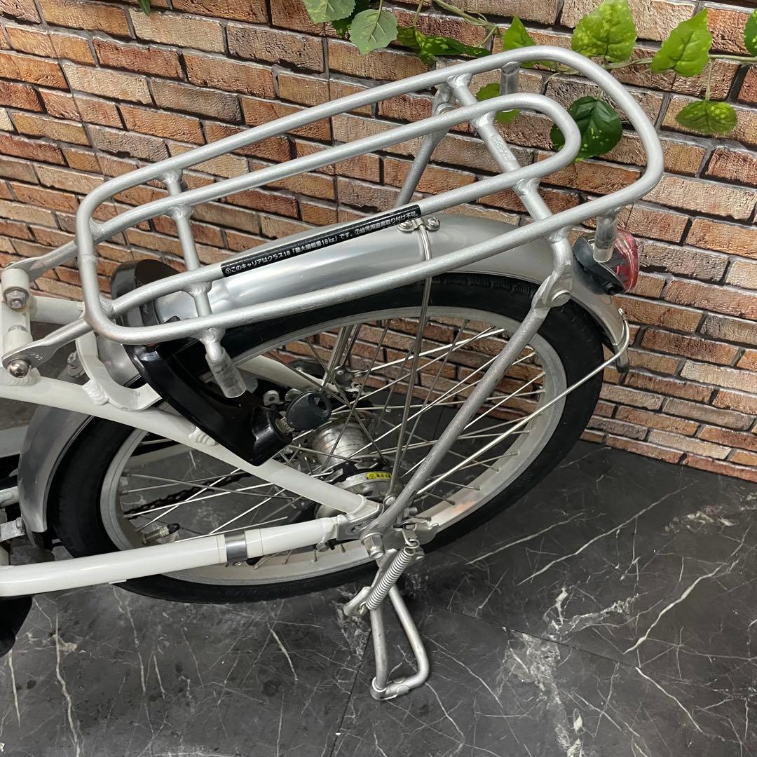 【45】電動自転車 パナソニック ビビ L 20 ホワイト 20インチ