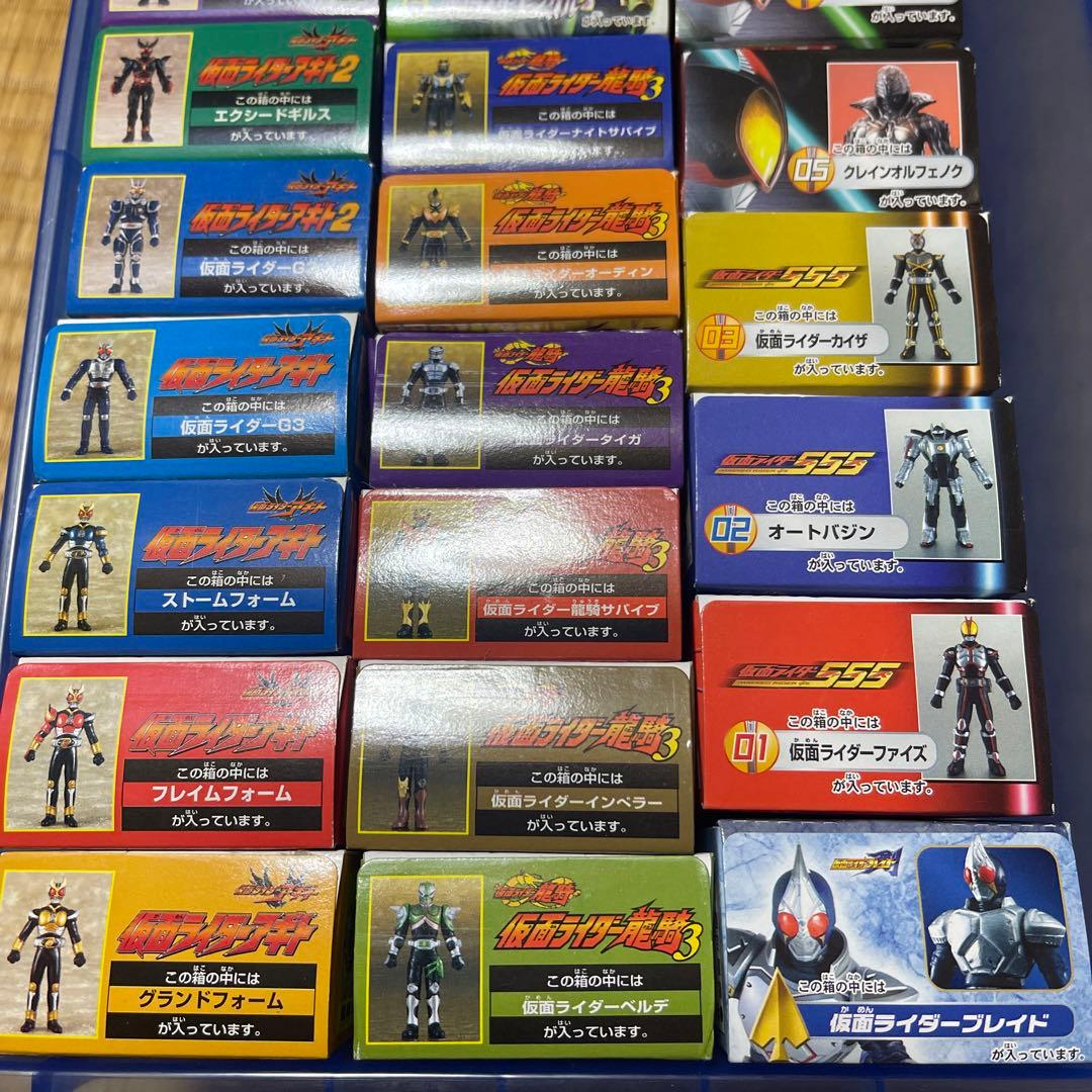 仮面ライダーミニソフビ　41人
