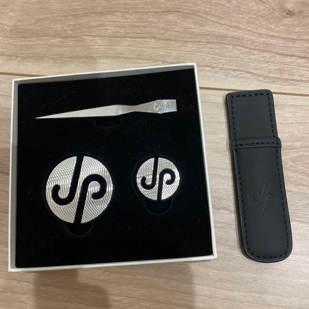 JP ゴルフマーカー、グリーンフォークセット