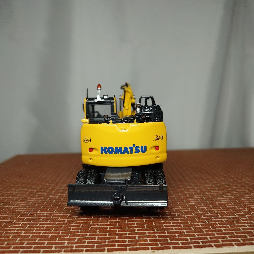 コマツ PW148油圧ショベル(モノブーム)1/50 KOMATSU レトロ仕様