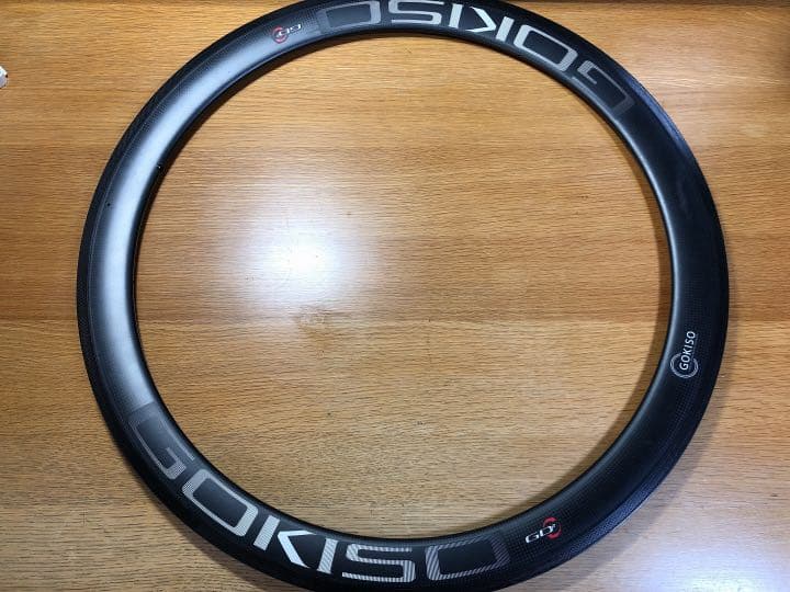 GOKISO GD²ホイール(リムのみ)50mmフルカーボンクリンチャー前後