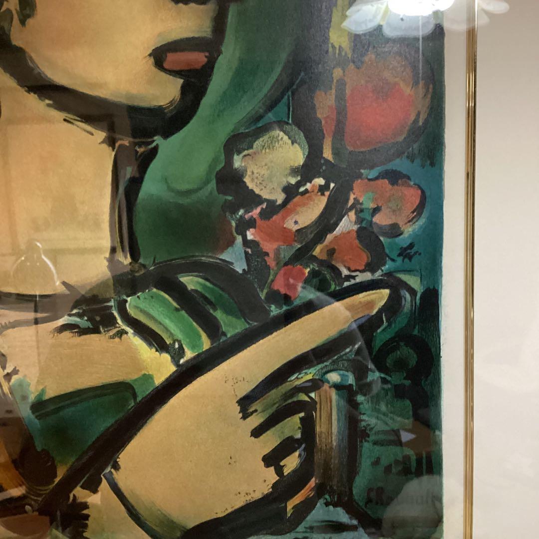 ジョルジュルオー　リトポスター　ムルロ工房刷り　アート　名画