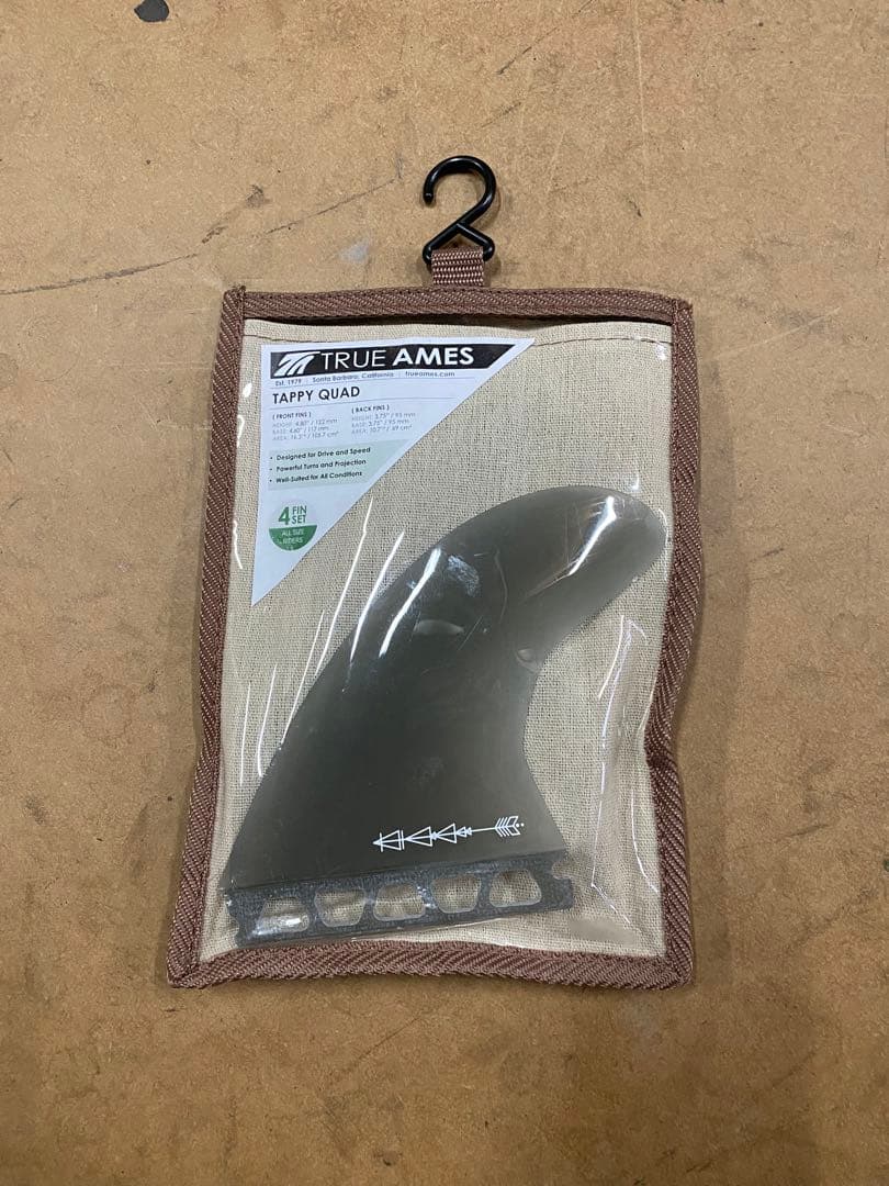 サーフィン・ボディボード TRUE AMES TAPPY QUAD FIN