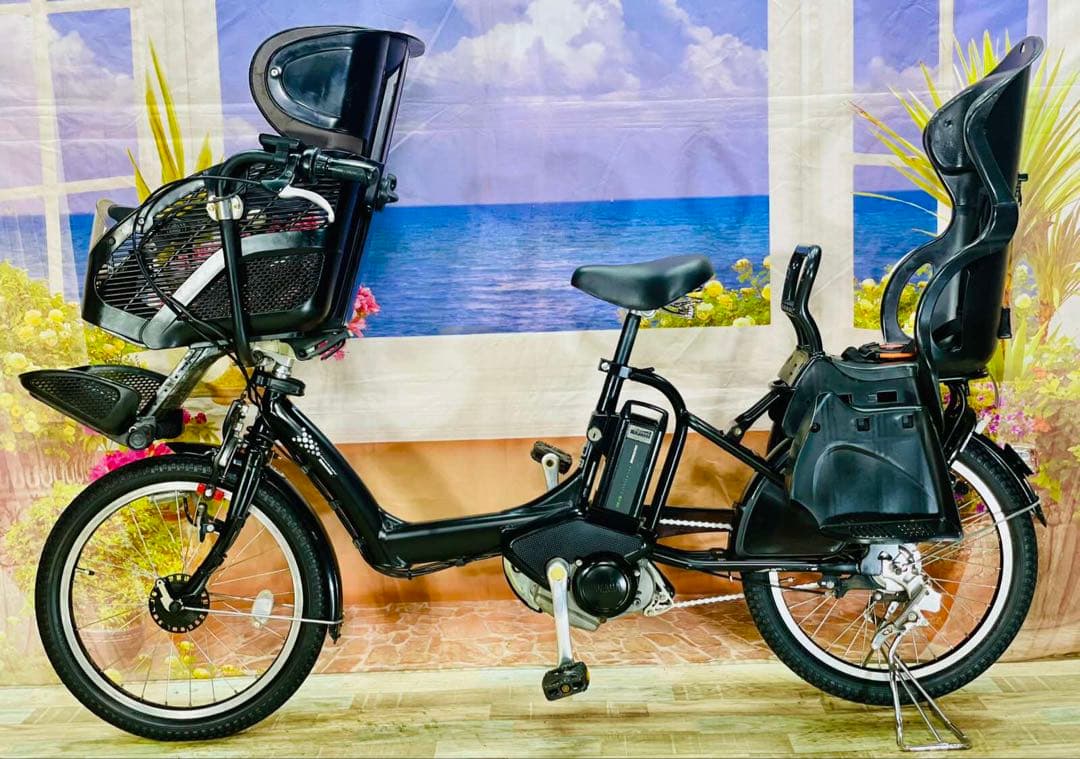 超特価！アンジェリーノ⭐️ ブリヂストン子供乗せ電動アシスト自転車Y2258
