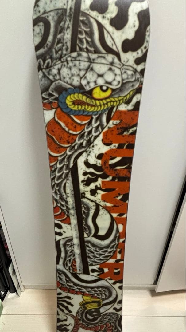 NUMBER 148cm CROOJA flux スノボ　グラトリ　京極