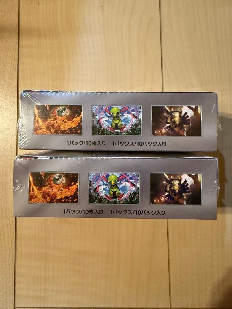 テラスタルフェスex 2BOXシュリンク、ペリペリあり　ポケセン産　新品未開封