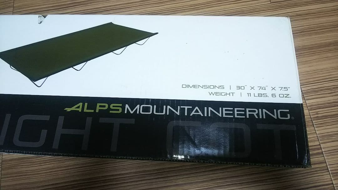 ALPS MOUNTAINEERING　コット　軽量