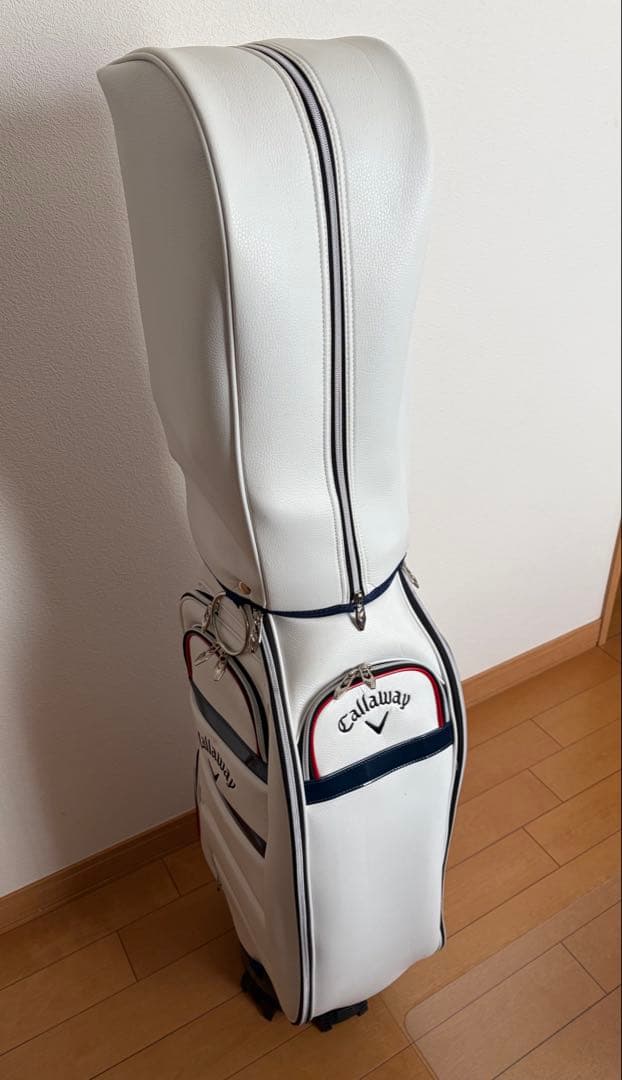 【美品】Callaway キャディバッグ トリコロールカラー